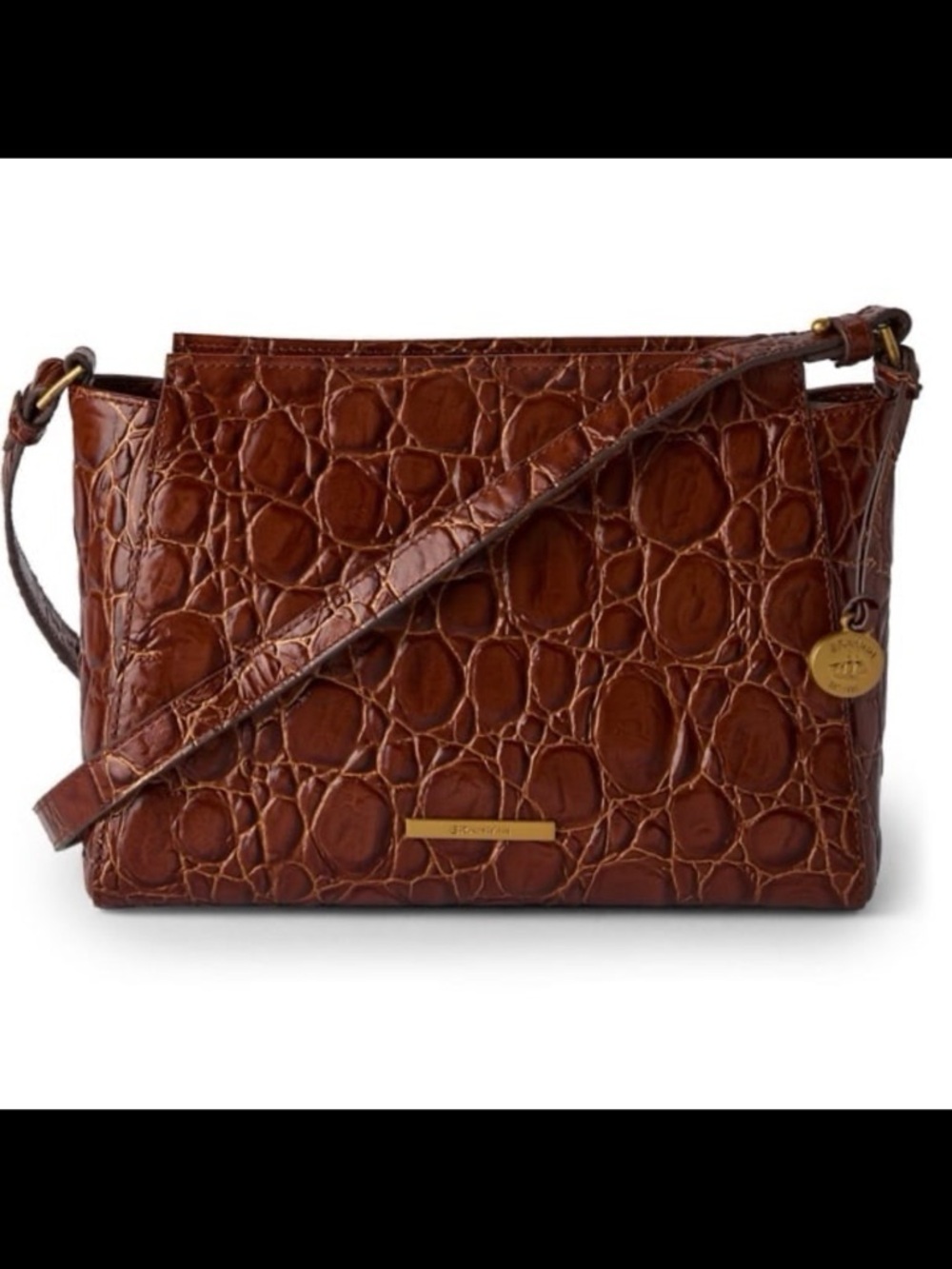 NWT Brahmin Hillary Barnard sparkling cider crossbody bag luxury